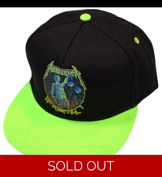 Metallica - Justice Green Cap